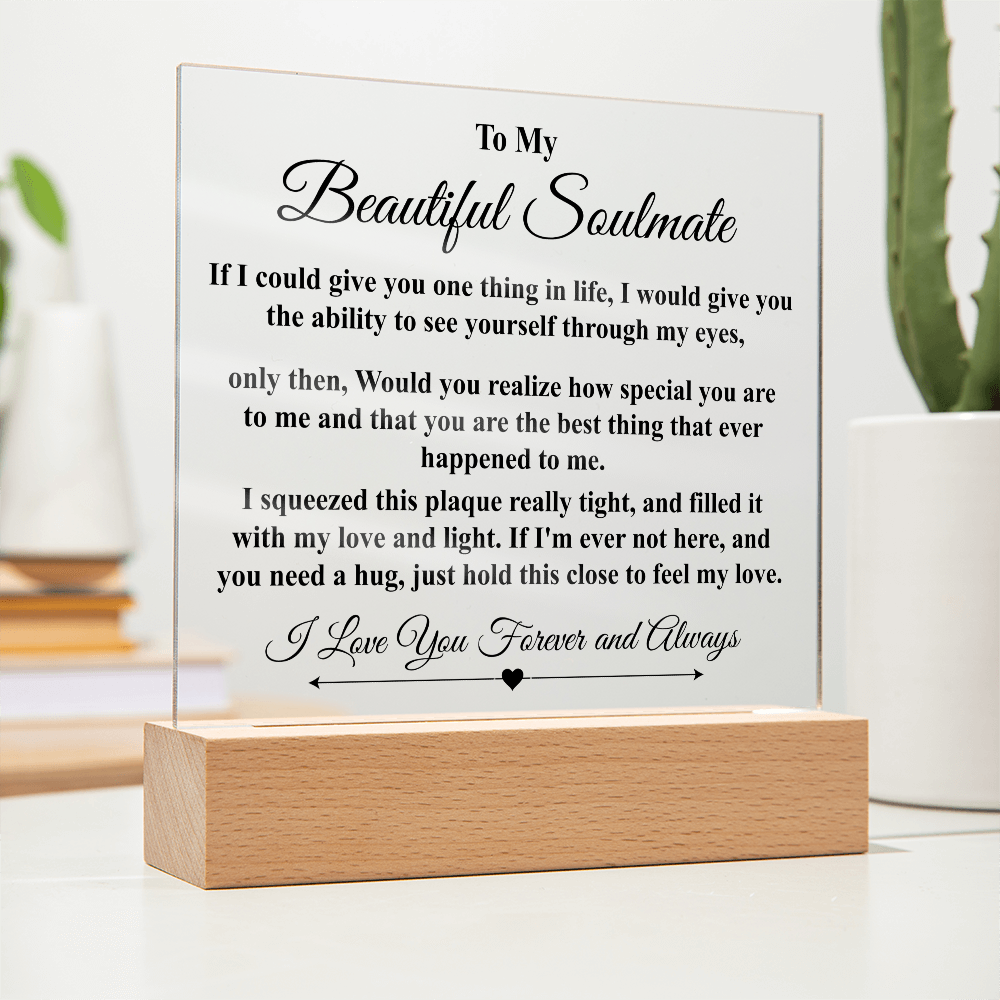 To My Beautiful Soulmate