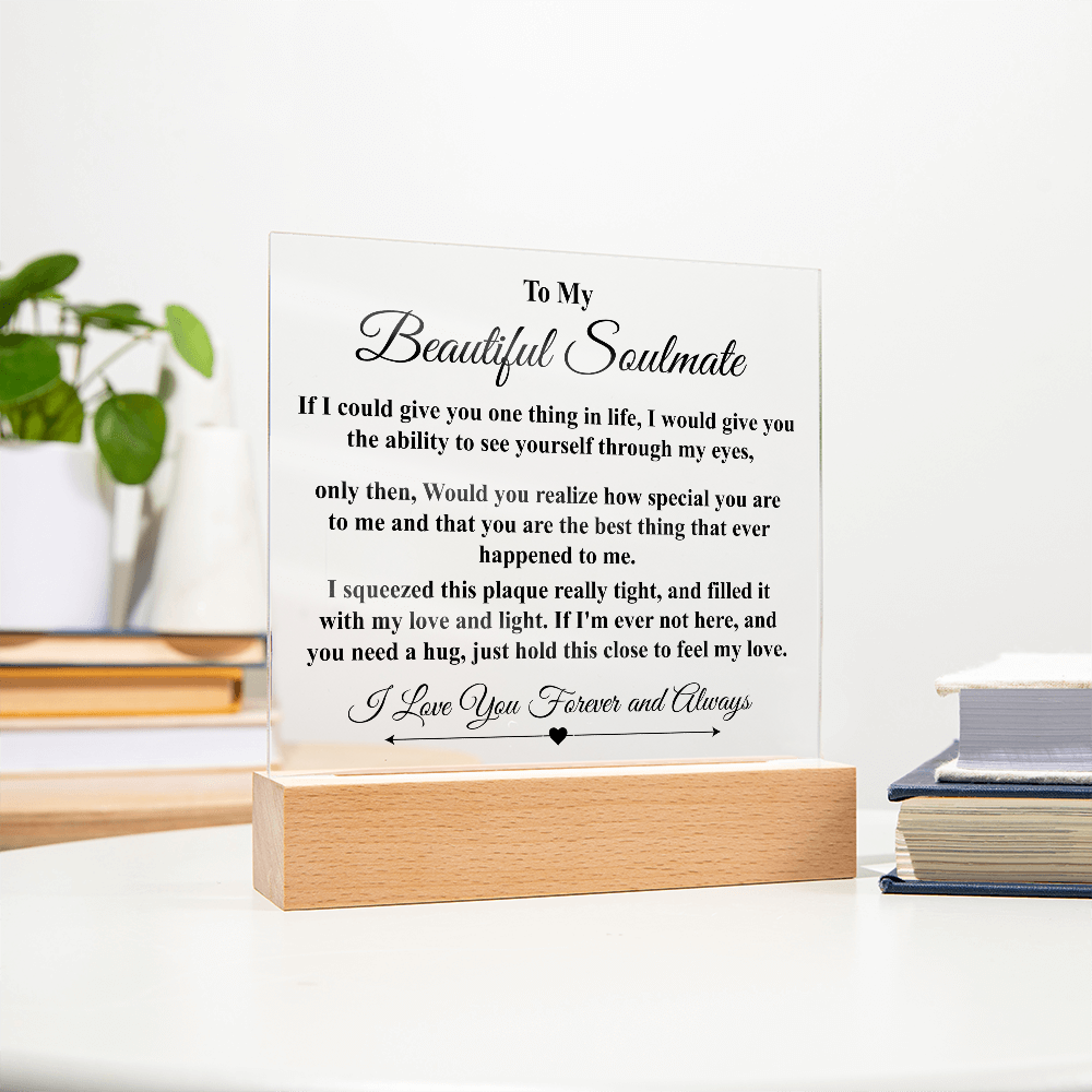 To My Beautiful Soulmate