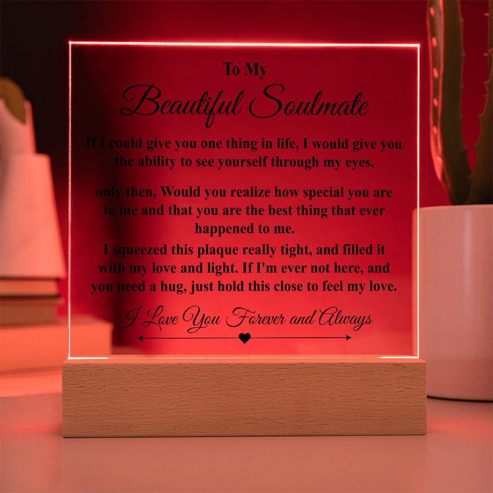 To My Beautiful Soulmate