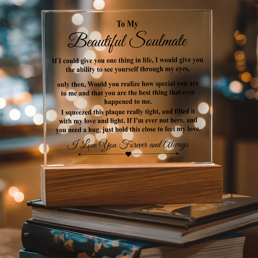 To My Beautiful Soulmate