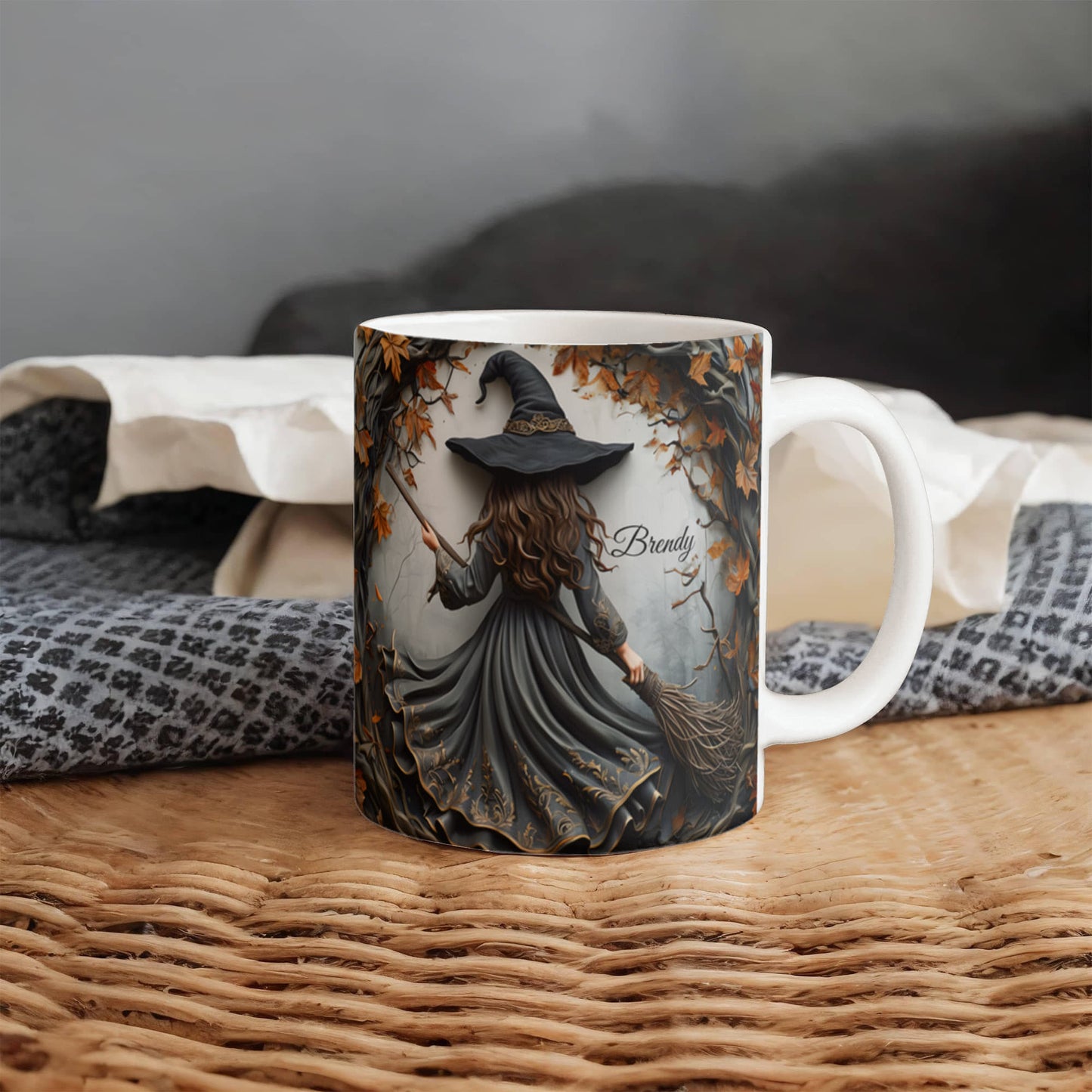 Halloween Witch Mug Personalized