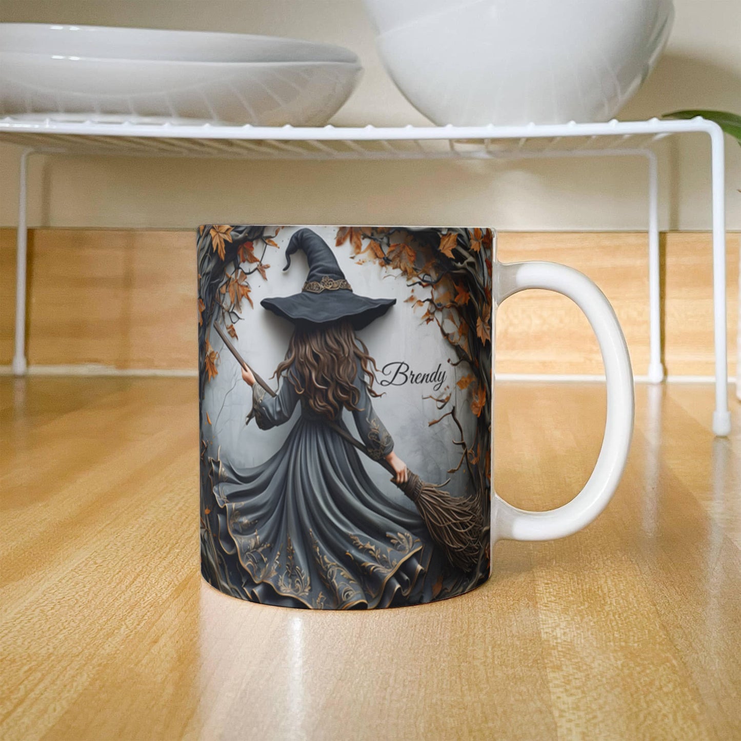 Halloween Witch Mug Personalized