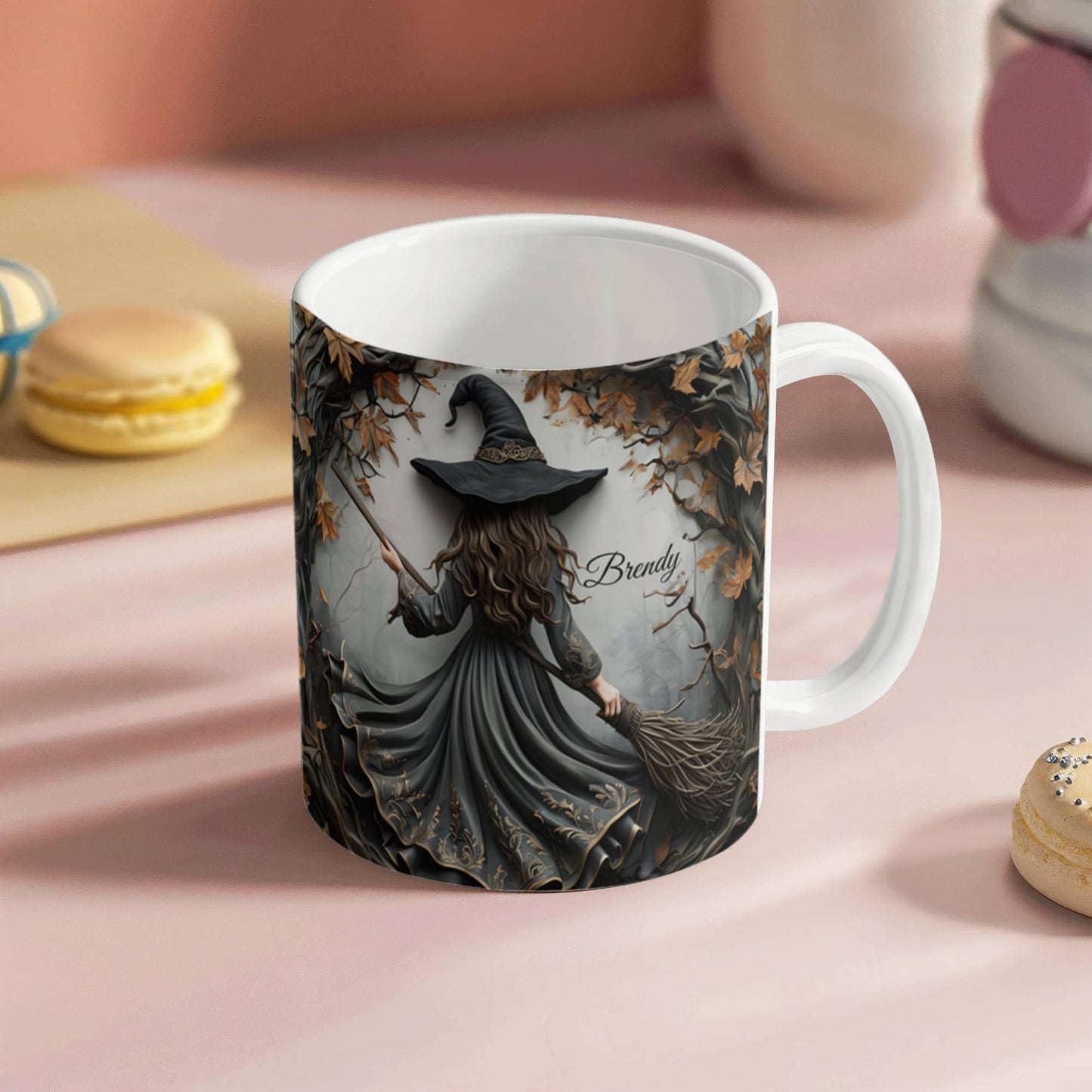 Halloween Witch Mug Personalized
