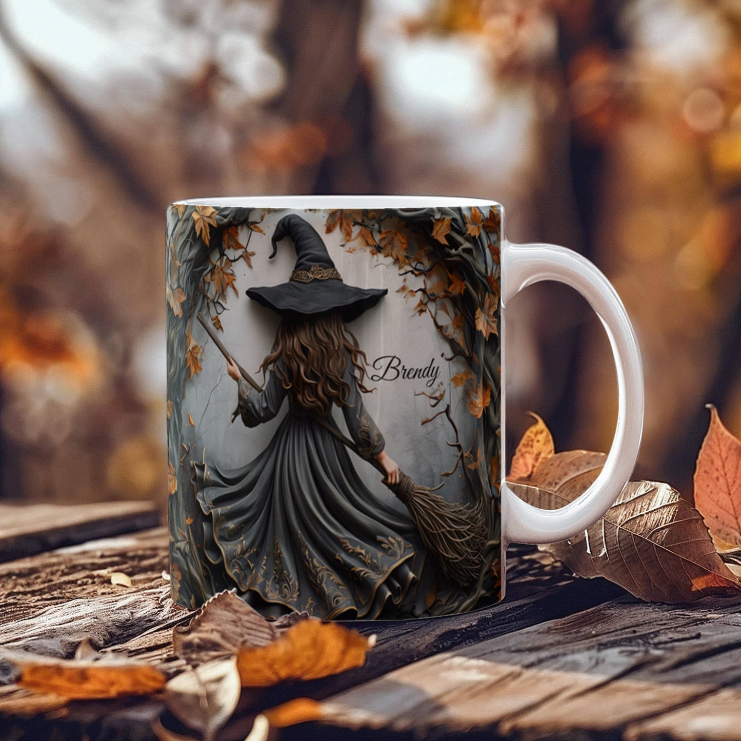 Halloween Witch Mug Personalized