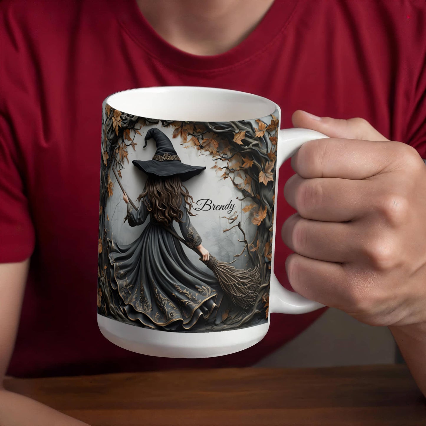 Halloween Witch Mug Personalized