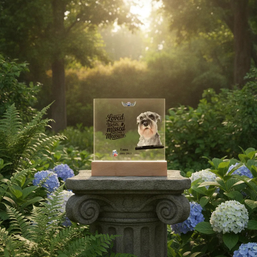Personalized Pet Memorial Acrylic Plaque