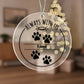 Always with Us | Personalized Pet Memorial Acrylic Ornament