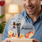 Our First Valentines as... | Acrylic Heart Plaque
