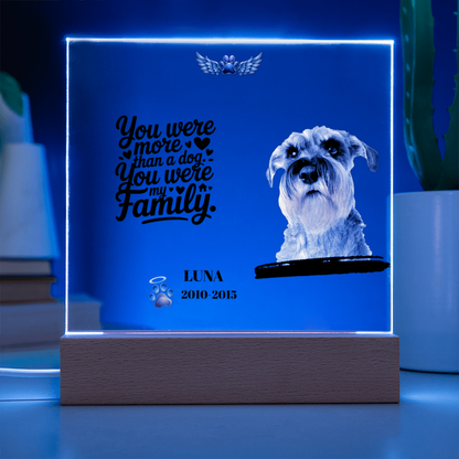Personalized Pet Memorial Acrylic Plaque